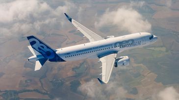 Airbus A320neo with PW1100G-JM 