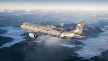Etihad Airbus A321 Lr 1
